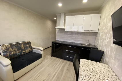 Квартира-студия в новом доме на берегу Днепра