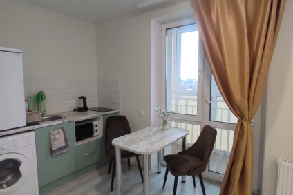 Отличная квартира-студия с панорамным видом